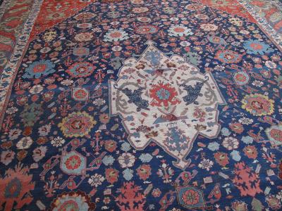 Large Antique Bidjar Carpet