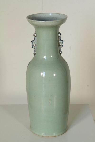 Large Antique Chinese Blue and White Vase 19th Century