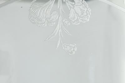 Large Antique French Louis Philippe Arched Top Giltwood Pier Mirror ca 1870