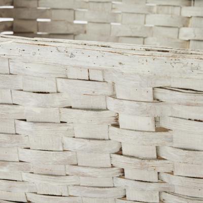 Large Antique Painted Basket