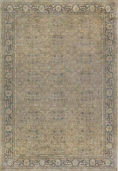 Large Antique Persian Tabriz Rug