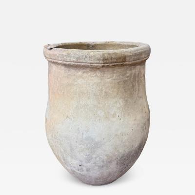 Large Antique Spanish Olive Storage Jar