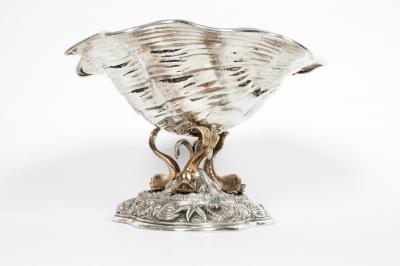 Large Antique Sterling Silver Centerpiece