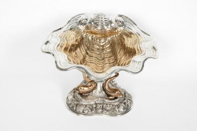 Large Antique Sterling Silver Centerpiece