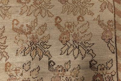 Large Antique Turkish Ghiordes Hand Knotted Wool Rug