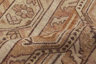 Large Antique Turkish Ghiordes Hand Knotted Wool Rug