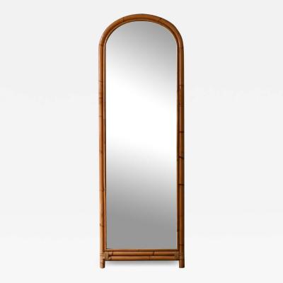 Large Arco Floor Mirror In Rush Italy 1980