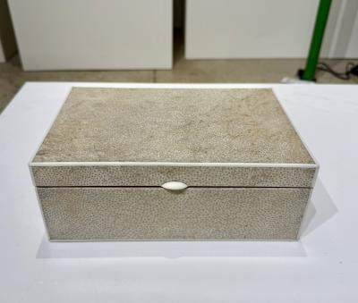 Large Art Deco Shagreen Box France 1920 s