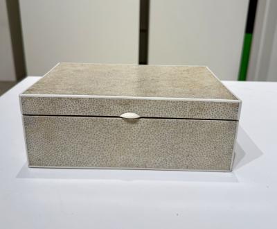 Large Art Deco Shagreen Box France 1920 s