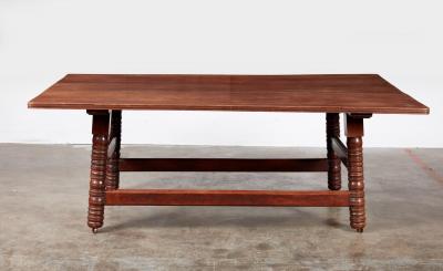 Large Arts Crafts Library Table