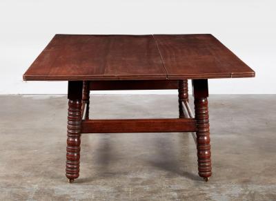 Large Arts Crafts Library Table