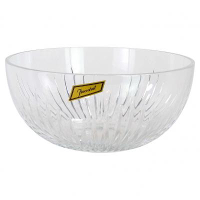 Large Baccarat Crystal Tableware Serving Bowl