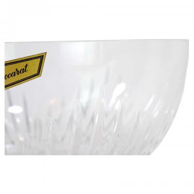 Large Baccarat Crystal Tableware Serving Bowl