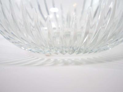 Large Baccarat Crystal Tableware Serving Bowl