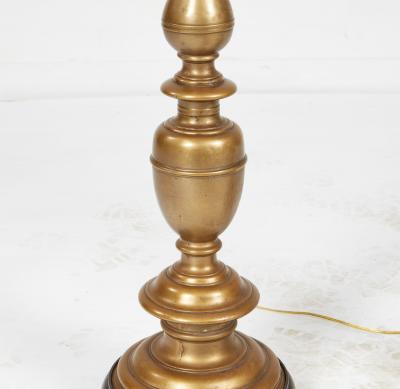 Large Baroque Bronze Table Lamps