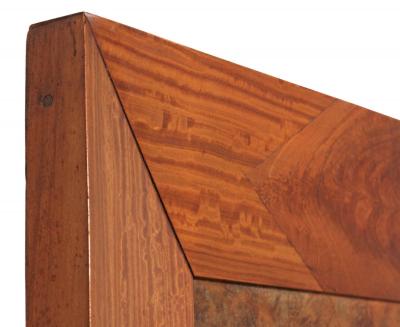 Large Beautiful Parquetry Equestrian Panel c 1900