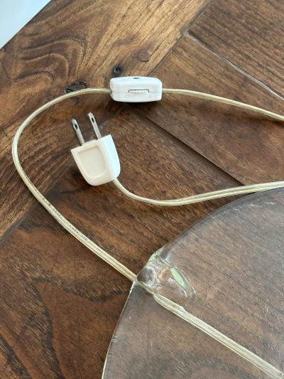 Large Blown Glass Lamp