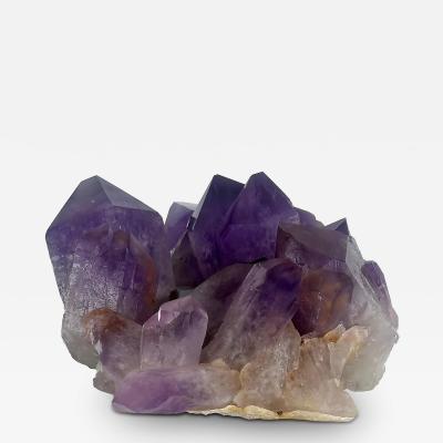 Large Bolivian Amethyst Cluster Specimen Weighing 14 5 lbs 