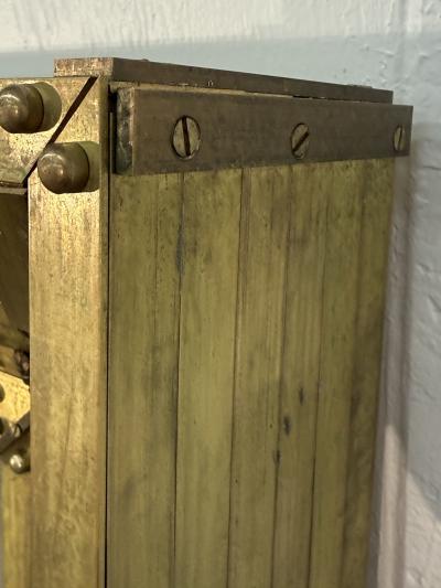 Large Brass Mirror 20th Century