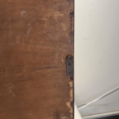 Large Carved Walnut Mirror from the Max Posnick Furniture Company