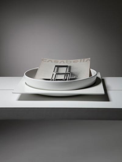 Large Ceramic Centerpiece by Pompeo Pianezzola for Zanolli and Sebellin