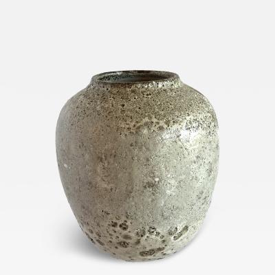 Large Ceramic Gray Vase