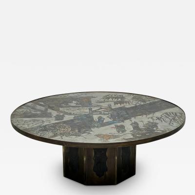 Large Chan Coffee Table by Philip and Kelvin Laverne