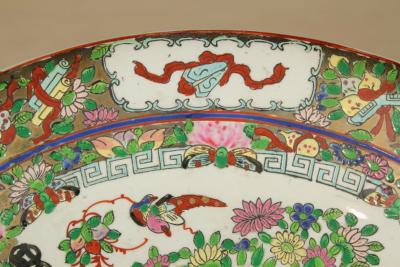 Large Chinese Canton Charger 19th c 