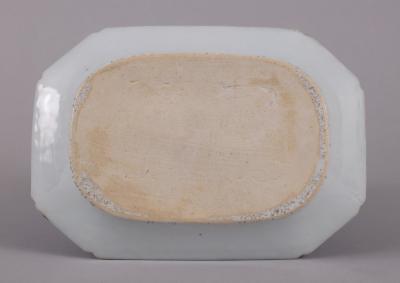 Large Chinese Export Platter from the Van Cortlandt Service c 1770