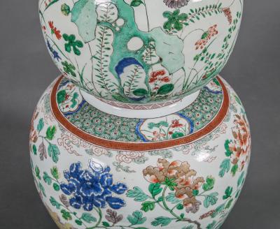 Large Chinese Famille Rose Vase