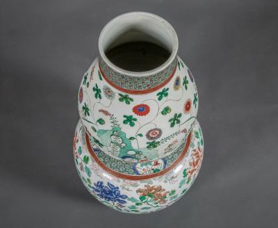 Large Chinese Famille Rose Vase