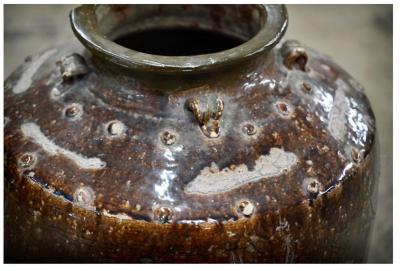 Large Chinese Ming Martaban Storage Jar