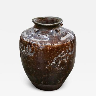 Large Chinese Ming Martaban Storage Jar