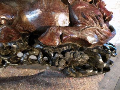 Large Chinese Sculpture of a Buffalo