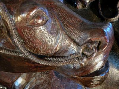 Large Chinese Sculpture of a Buffalo