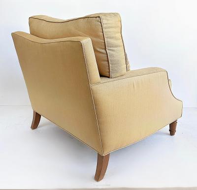Large Comfortable Club Chairs by Estetica Custom Upholstery and Design Miami FL