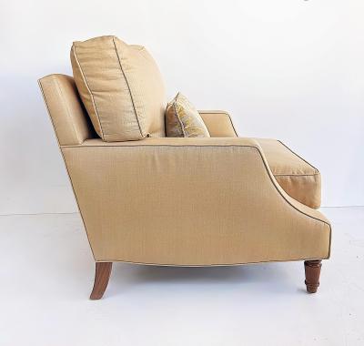 Large Comfortable Club Chairs by Estetica Custom Upholstery and Design Miami FL