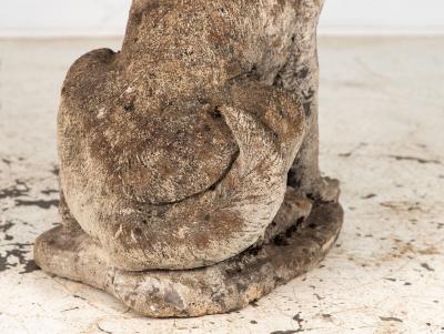 Large Concrete Shepherd Dog Garden Ornament English mid 20th Century