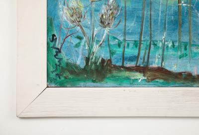 Large Contemporary Impressionist Oil on Canvas Sven Berlin
