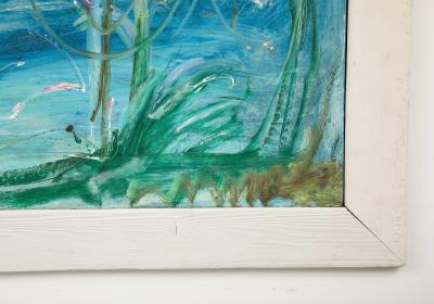 Large Contemporary Impressionist Oil on Canvas Sven Berlin