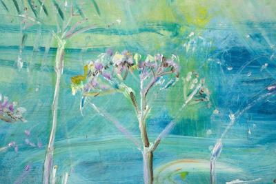 Large Contemporary Impressionist Oil on Canvas Sven Berlin