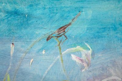 Large Contemporary Impressionist Oil on Canvas Sven Berlin