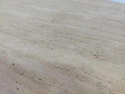Large Contemporary Italian Travertine Dining Table