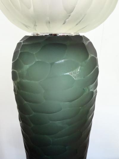 Large Contemporary Totem Murano Glass Floor Lamp by Studio AD Italy