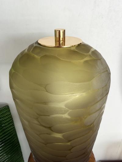 Large Contemporary Totem Murano Glass Floor Lamp by Studio AD Italy