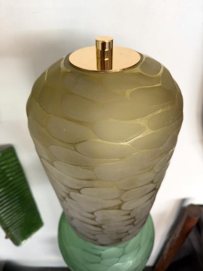 Large Contemporary Totem Murano Glass Floor Lamp by Studio AD Italy