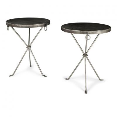 Large Custom Steel Drinks Table