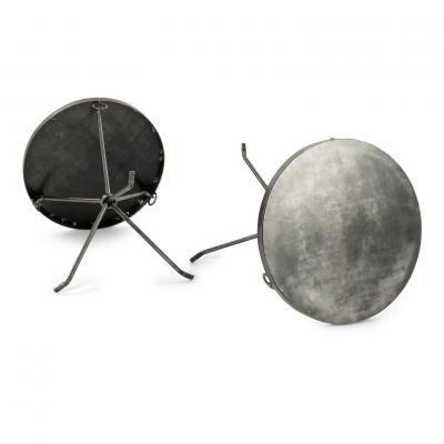 Large Custom Steel Drinks Table