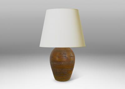 Large Danish Art Deco Table Lamp