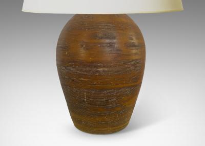 Large Danish Art Deco Table Lamp